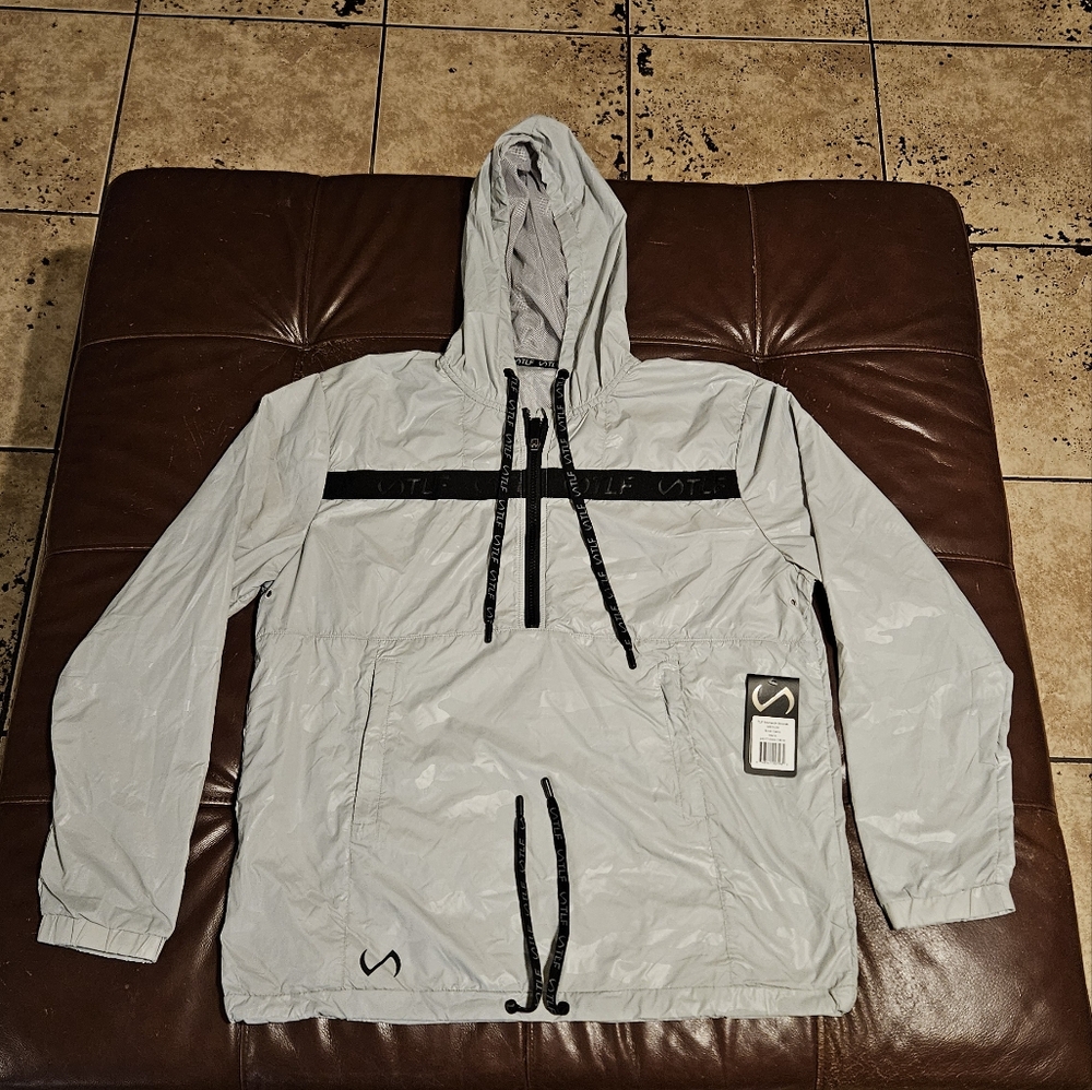 TLF Privy Anorak Men's Hoodie Silver Camo